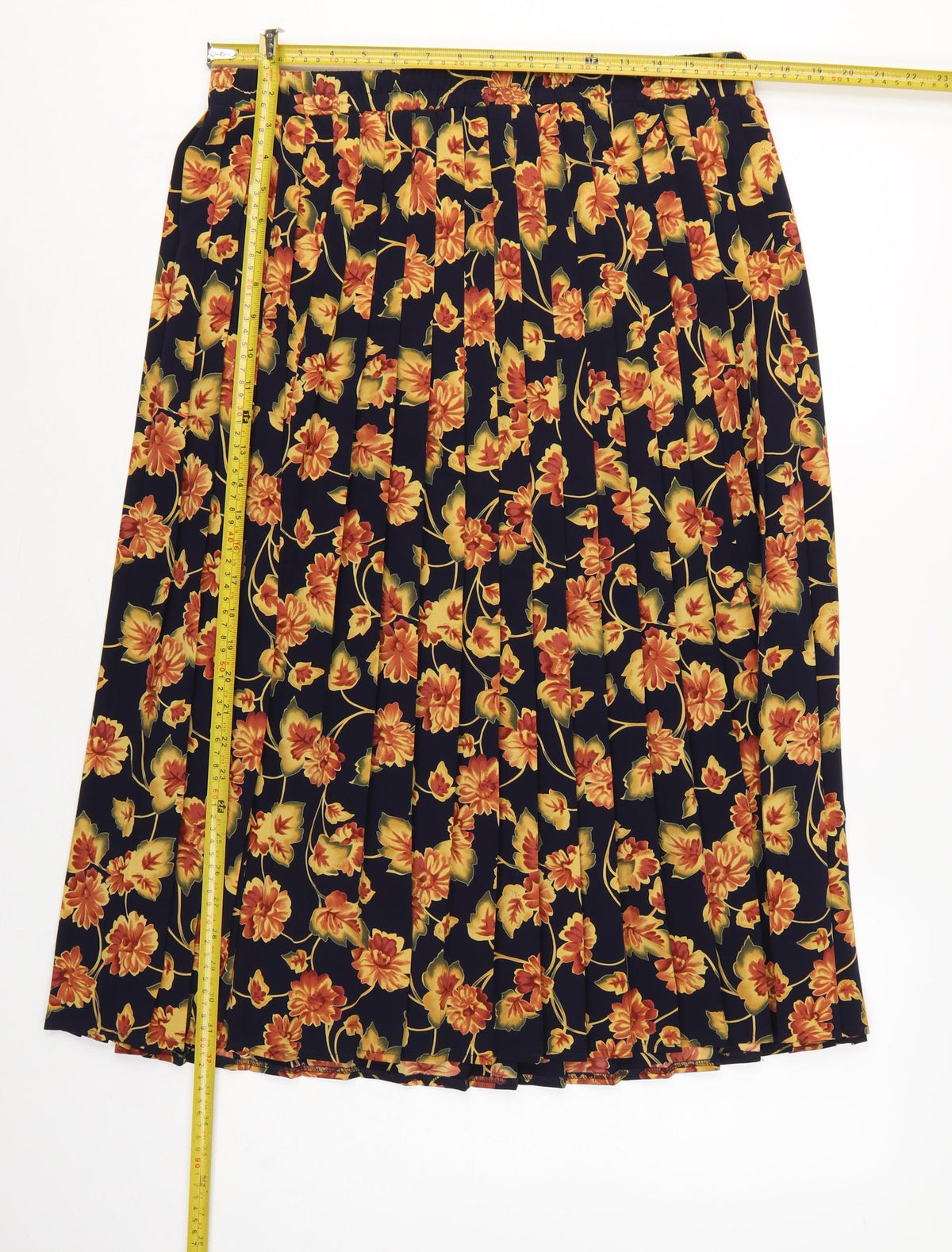 Debenhams Classics Women’s Multicoloured Floral Flared Midi Skirt UK 16