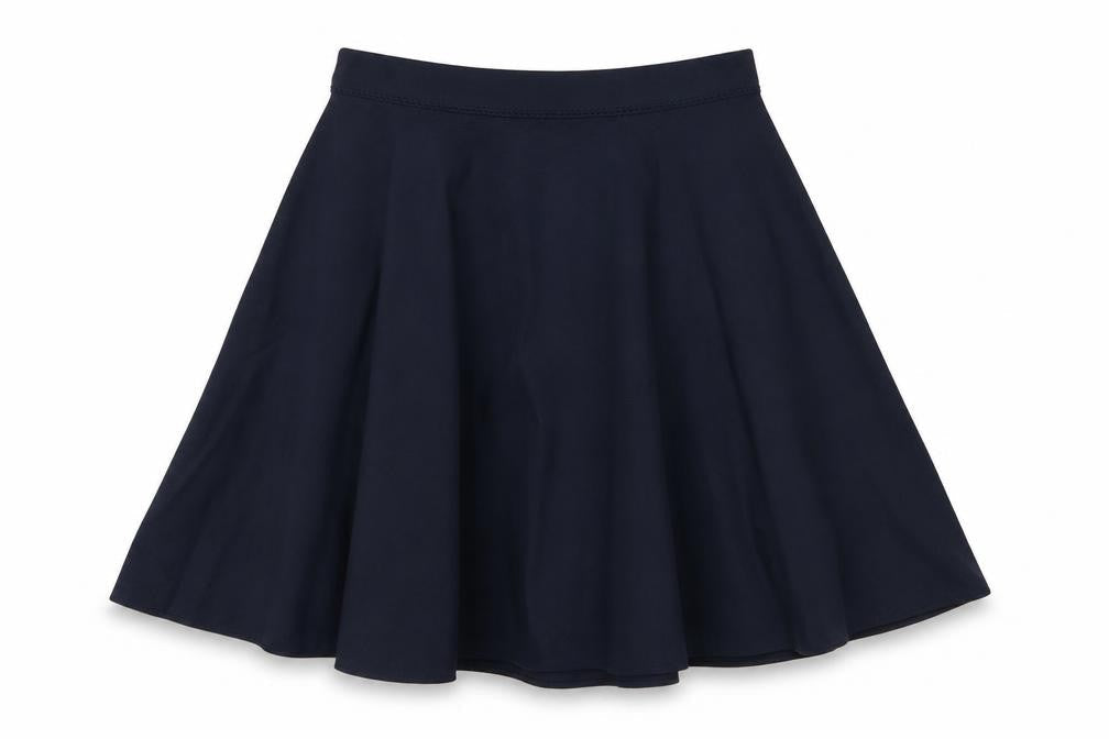 Marks & Spencer Girls Navy 15-16 Years Regular Fit Pleated School Skirt
