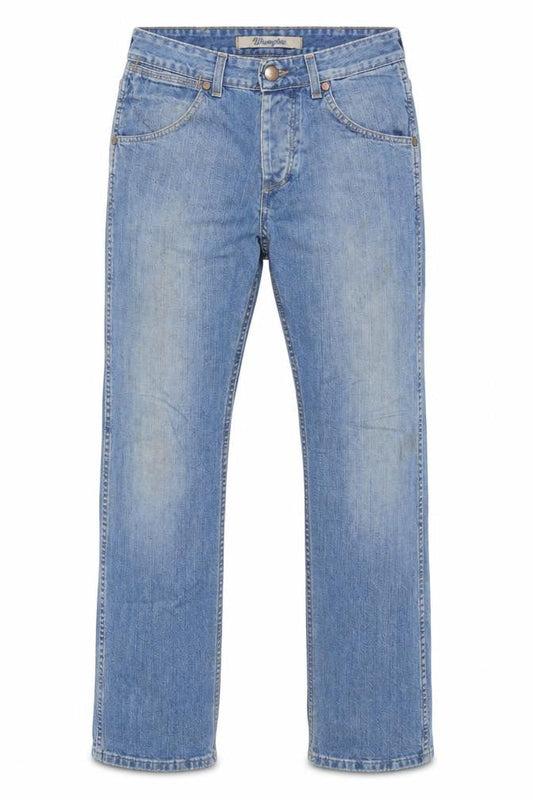 Wrangler Men’s Blue W32 L32 Crank Regular Straight Leg Jeans