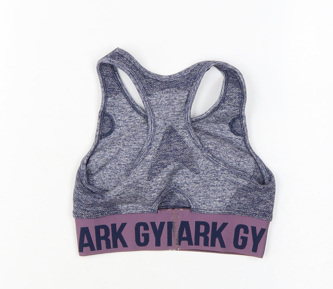 Gymshark Women’s Multicoloured XS Racerback Sports Bra Tank Top