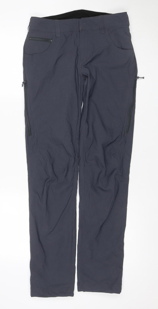 Berghaus Men’s Grey Outdoor Trousers W28 L32 Regular Zip Pockets