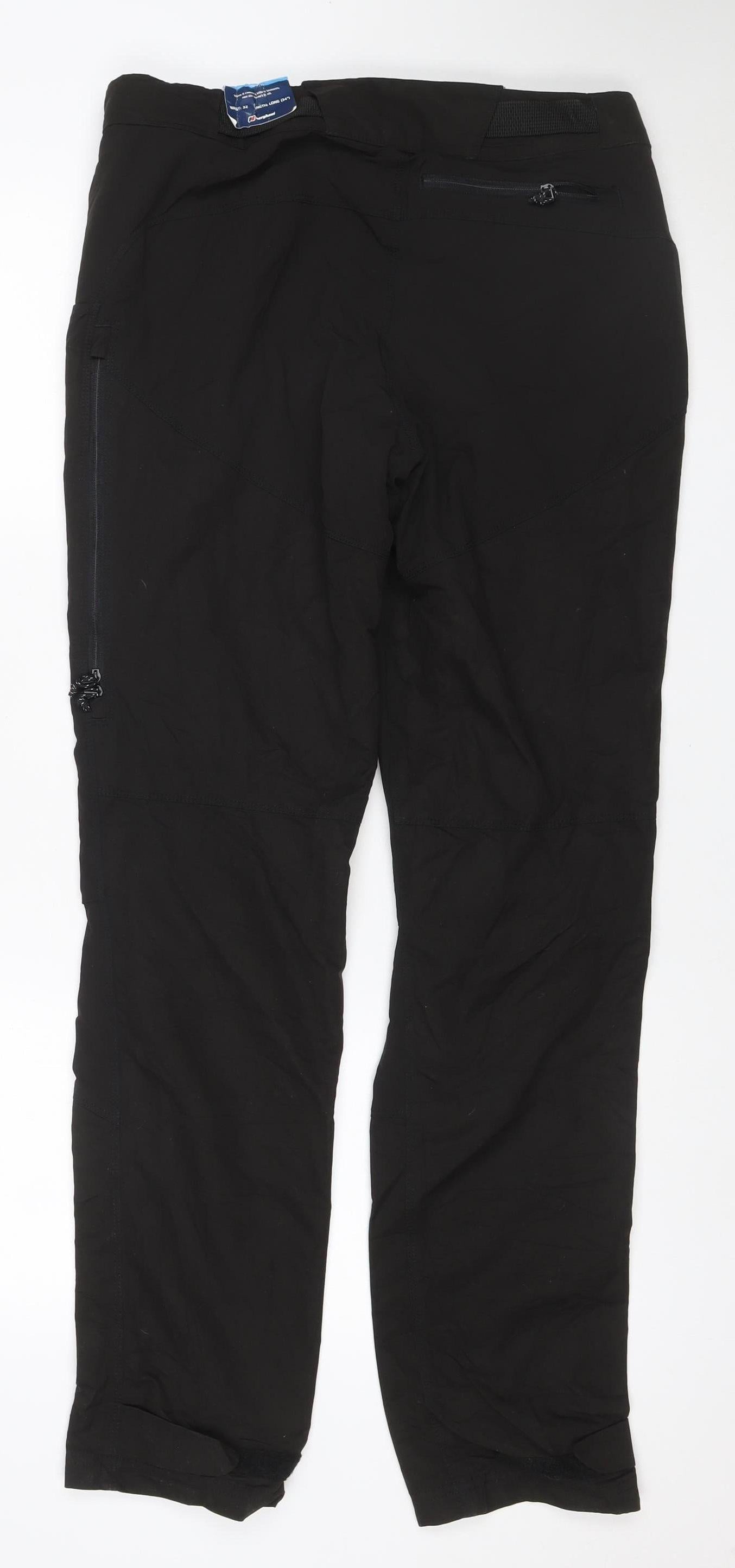 Berghaus Men’s Black 32 Extrem Light Technical Outdoor Trousers