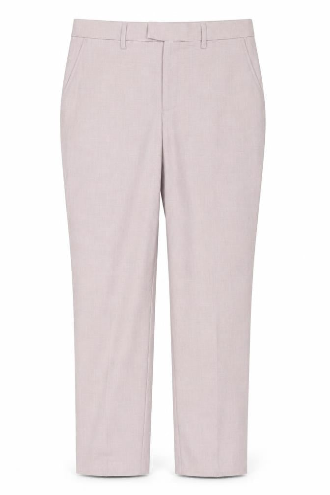 Marks & Spencer Girls Pink Dress Trousers 13-14 Years Stretch Formal