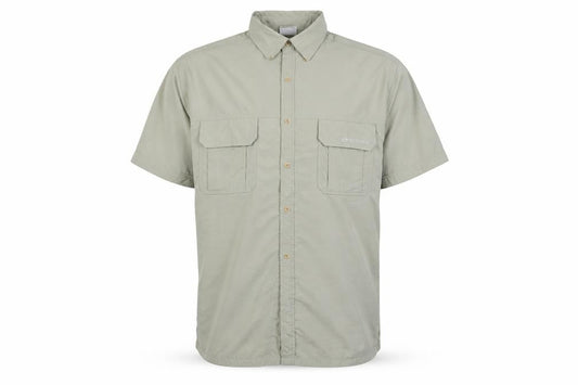 Sprayway Men’s Green L Outdoor Short Sleeve Button-Up Pocket Shirt