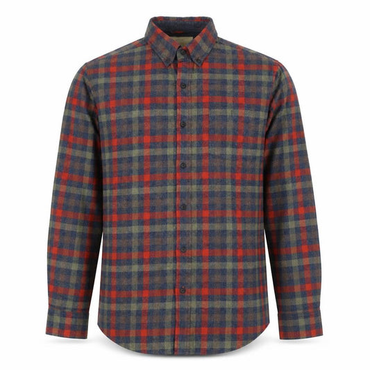 Weatherproof Vintage Men's Multicoloured L Plaid Flannel Button-Up Shirt