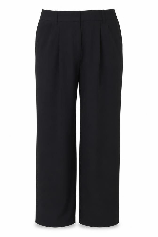 Marks & Spencer Women’s Black Size 18 Short Wool Blend Dress Trousers