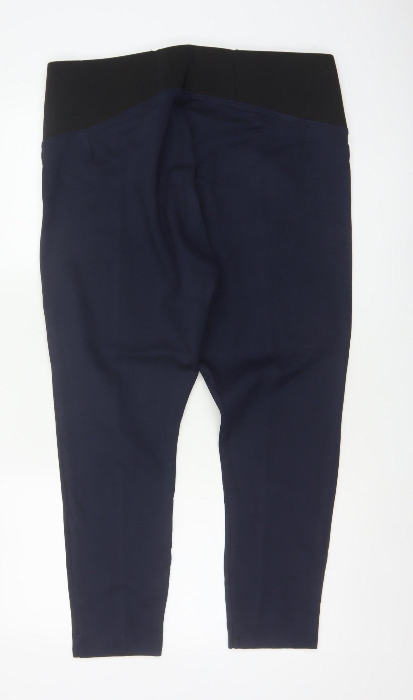M&S Womens Blue Size 20 High Rise Stretch Skinny Leggings