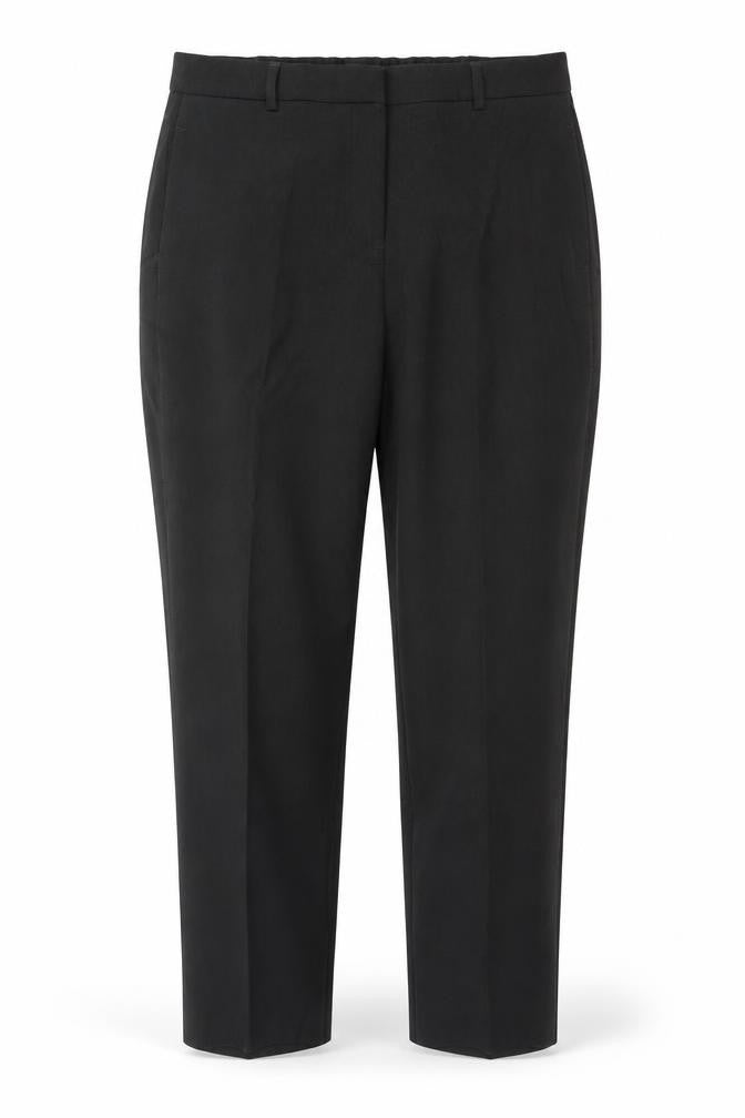 Marks & Spencer Women's Grey Size 14 Tapered Smart Trousers
