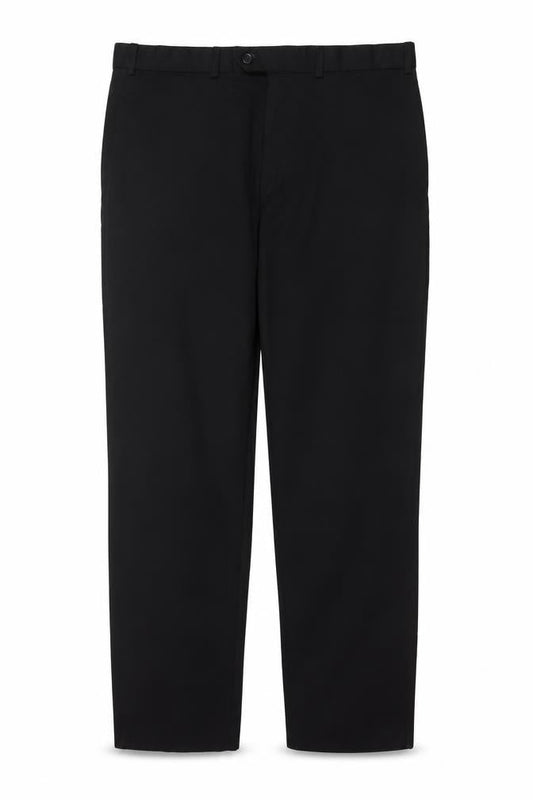 Marks & Spencer Men Black 36in Wool Tailoring Performance Dress Trousers