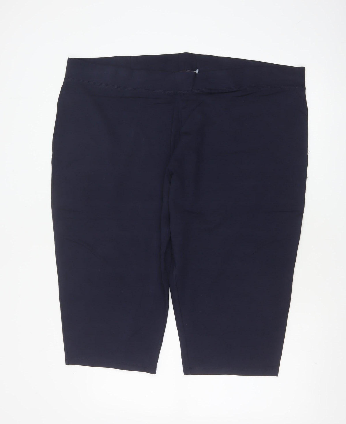 Marks & Spencer Women’s Blue UK 24 Biker Shorts Stretch Cotton Activewear