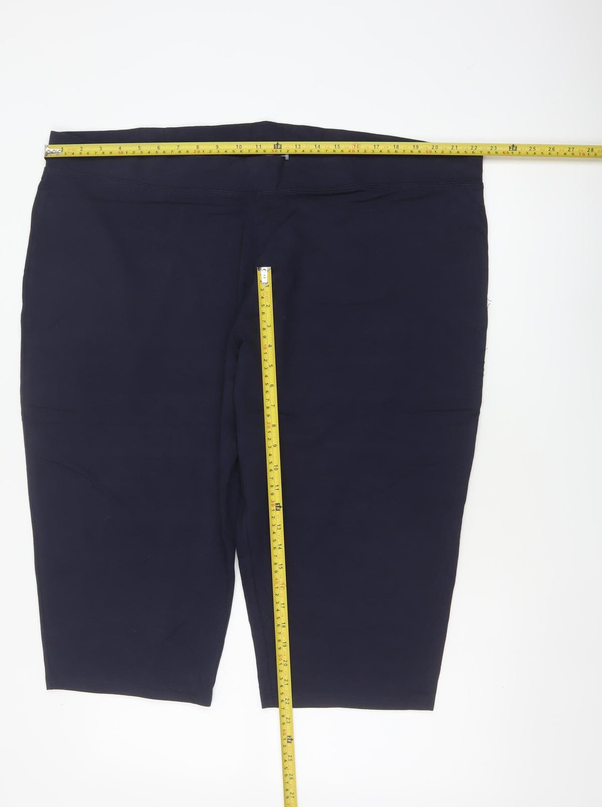 Marks & Spencer Women’s Blue UK 24 Biker Shorts Stretch Cotton Activewear
