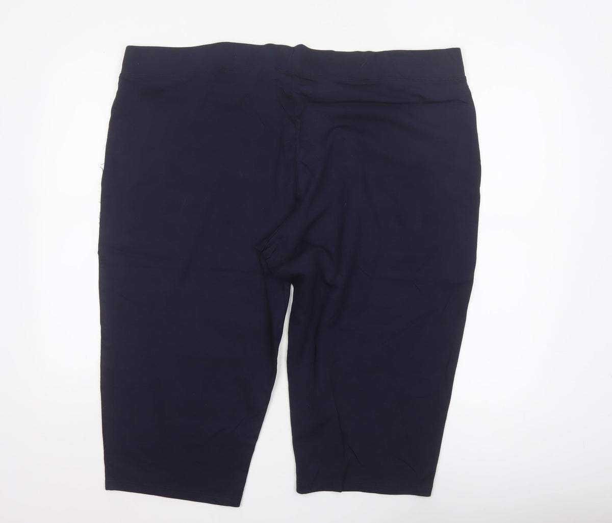Marks & Spencer Women’s Blue UK 24 Biker Shorts Stretch Cotton Activewear