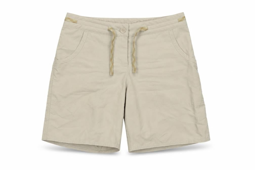 Quechua Women’s Beige Hiking Shorts UK 8 EU 36 Lightweight Drawstring