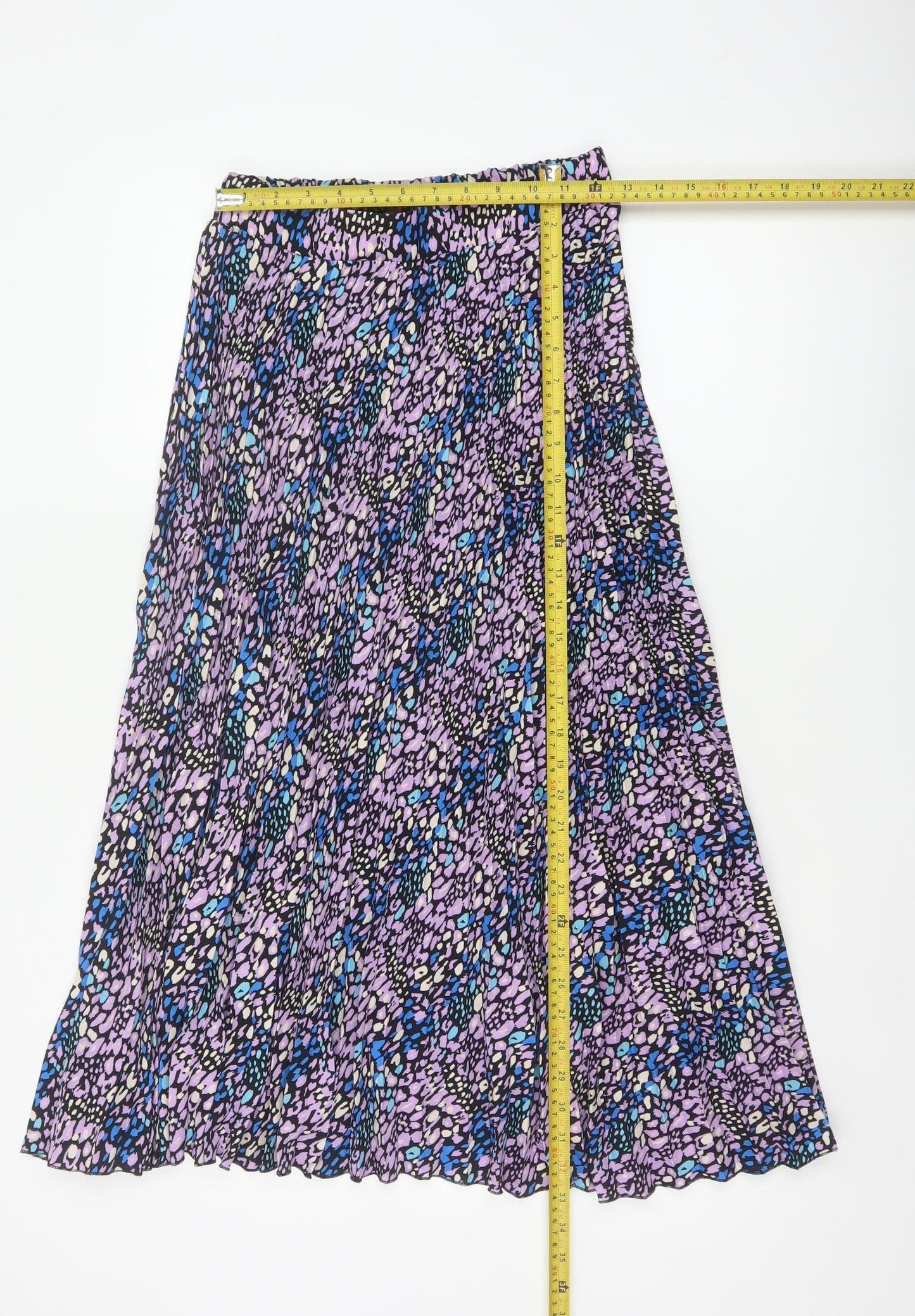 Marks & Spencer Women’s Multicoloured UK 8 Animal Print Maxi Flare Skirt