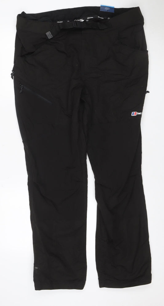 Berghaus Men's Black M 32in Leg Outdoor Trousers