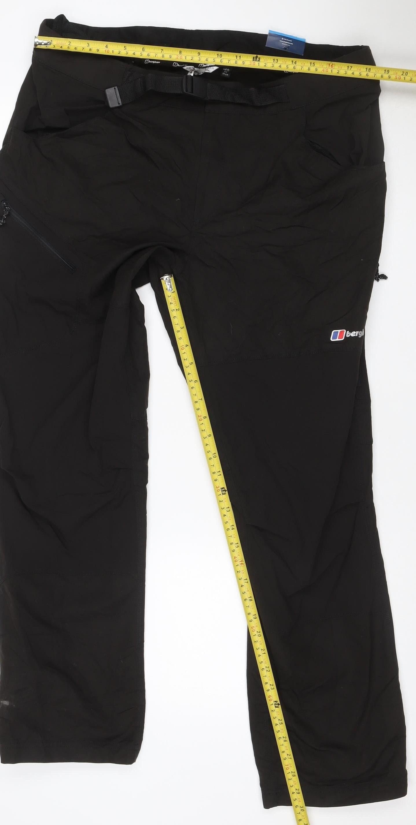 Berghaus Men's Black M 32in Leg Outdoor Trousers