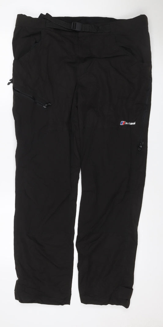 Berghaus Women’s Black Size 38 Water Resistant Trousers