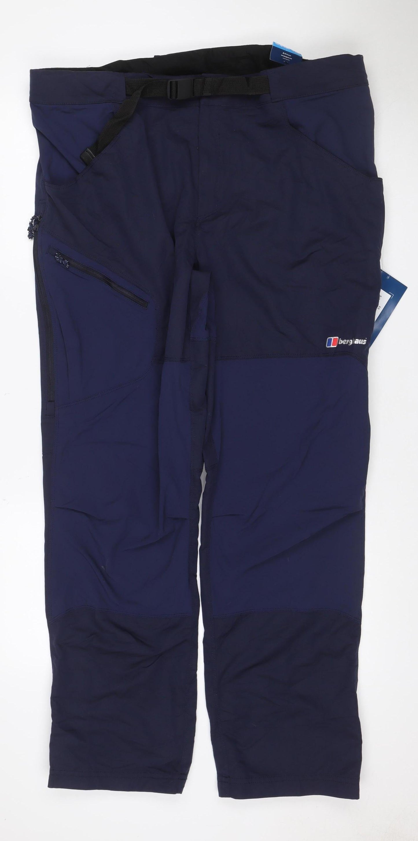 Berghaus Women’s Navy UK 14 32in Cargo Walking Trousers Belted