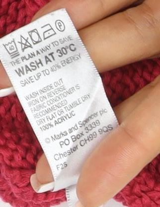Marks & Spencer Women Red UK 12 Open Cable Knit Cotton Cardigan