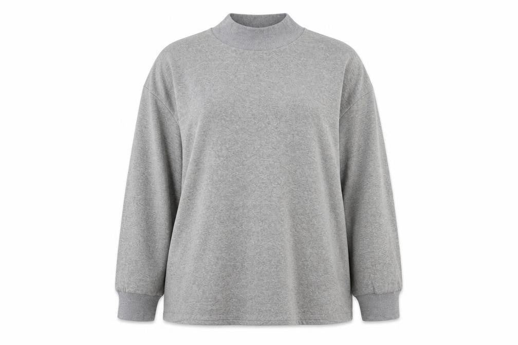 Marks & Spencer Collection Women’s Grey Size 18 High Neck Pullover Sweatshirt