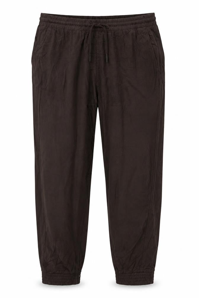 Marks & Spencer Women Brown Size 16 Short Stretch Jogger Trousers