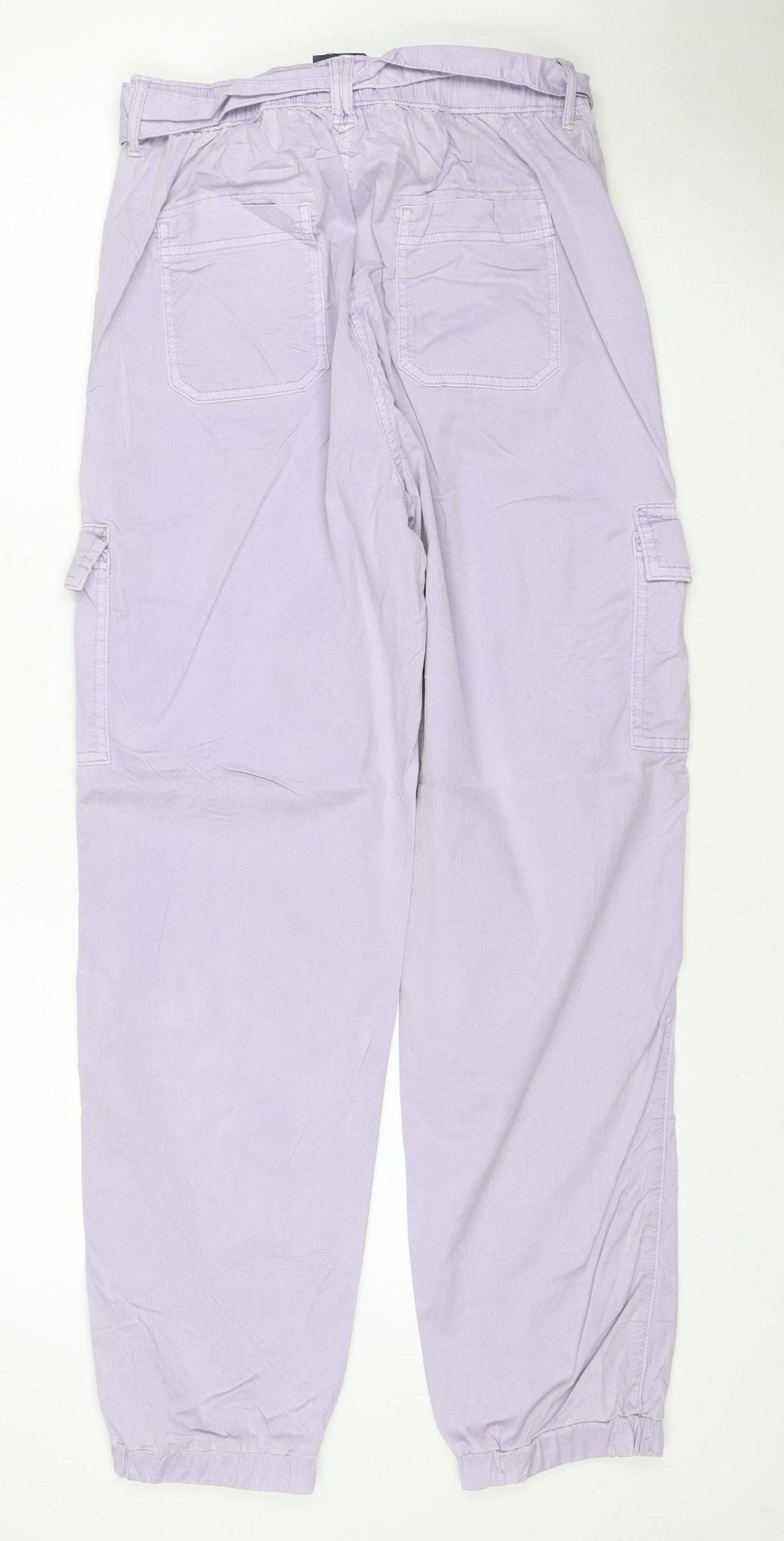 Marks & Spencer Collection Women’s Lilac Purple Size 10 Lightweight Cargo Trousers