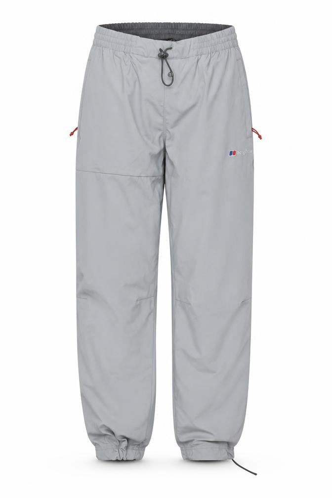 Berghaus Men’s Grey L Outdoor Trousers Elastic Waist Zip Pockets