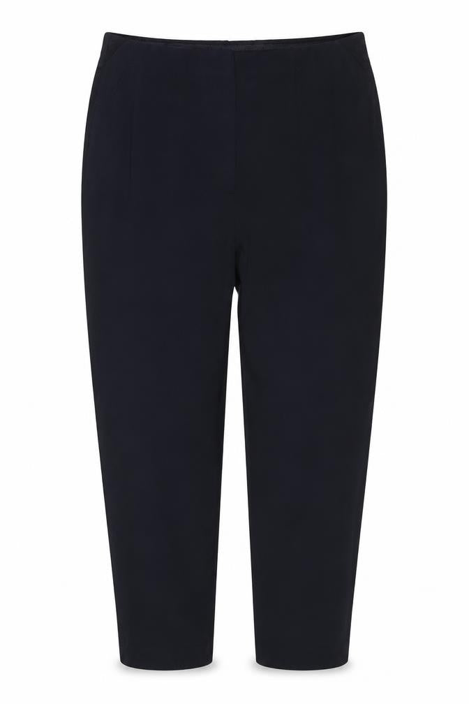 Marks & Spencer Women’s Blue Size 14 Wide Leg Stretch Smart Trousers