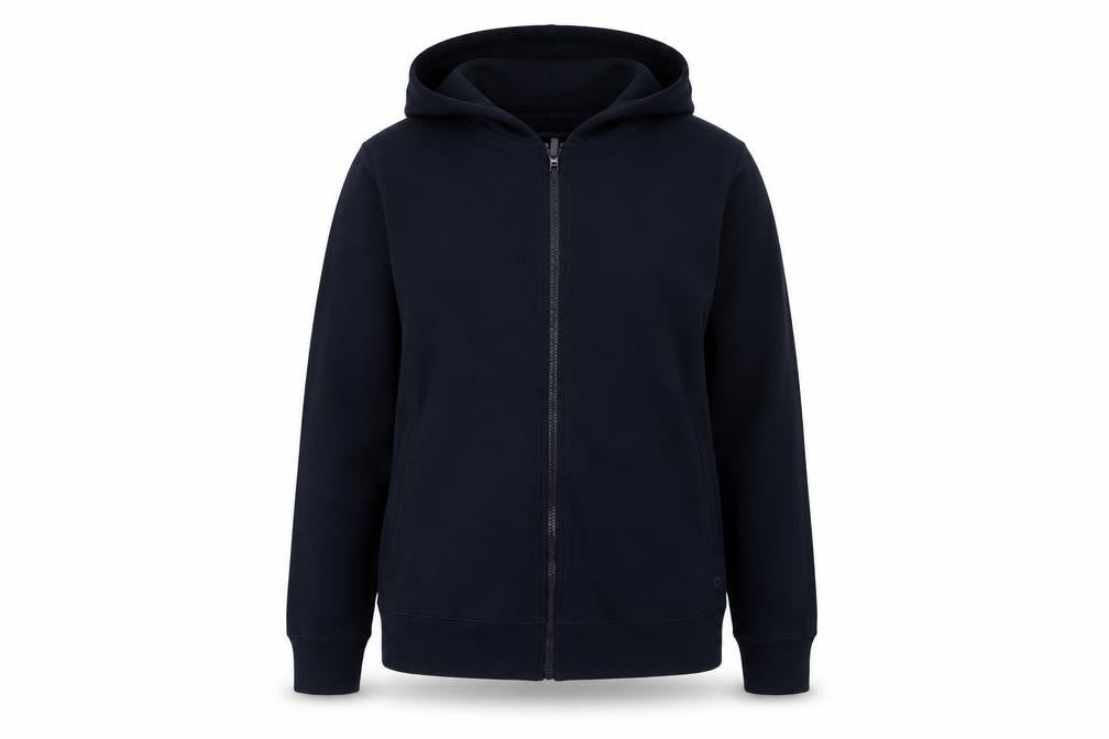 Marks & Spencer Women Blue UK 14 Full Zip Hooded Goodmove Hoodie