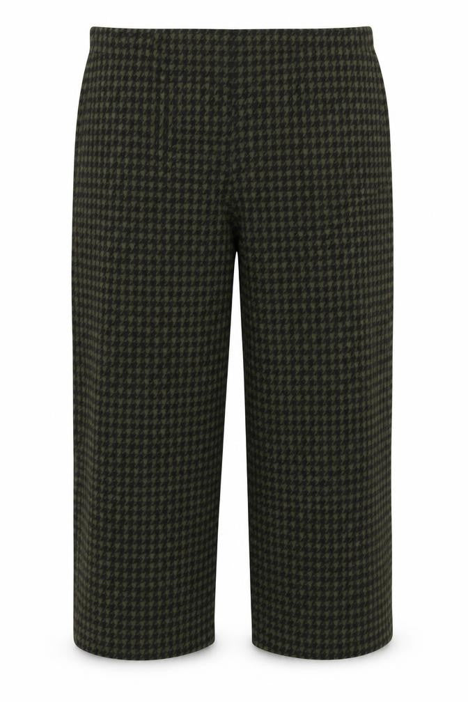 Marks & Spencer Women’s Green Black Size 20 High Rise Wide Leg Geometric Trousers