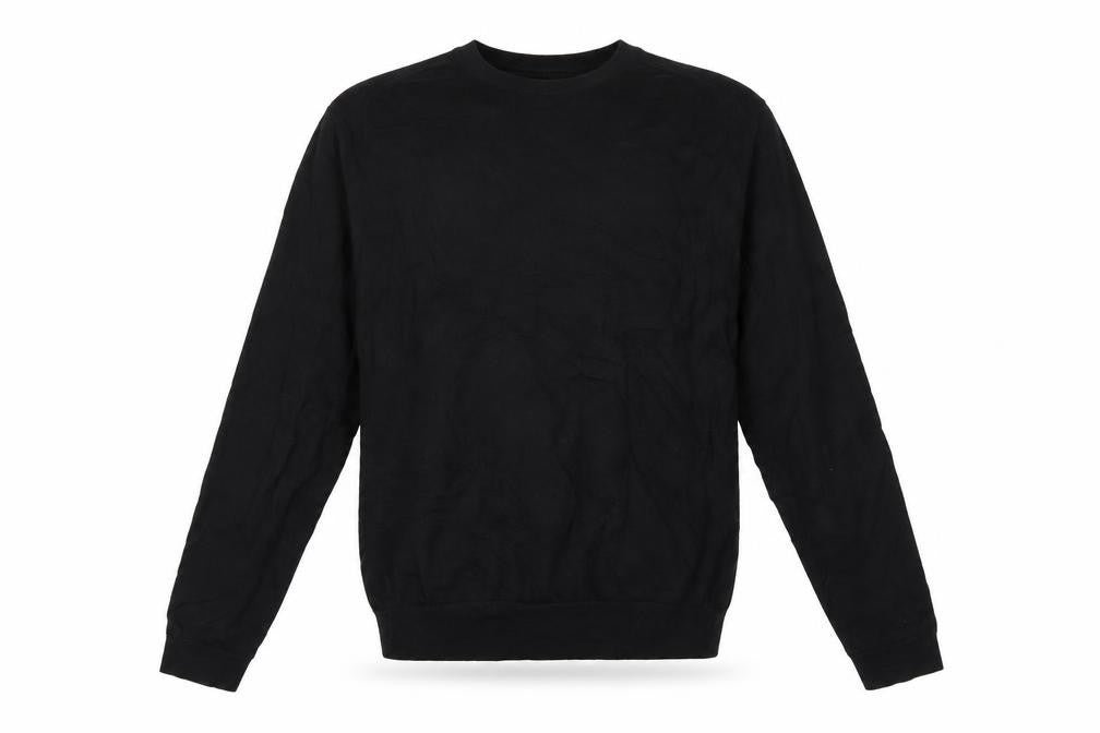 Calvin Klein Men’s Black M Cotton Cashmere V-Neck Pullover Jumper