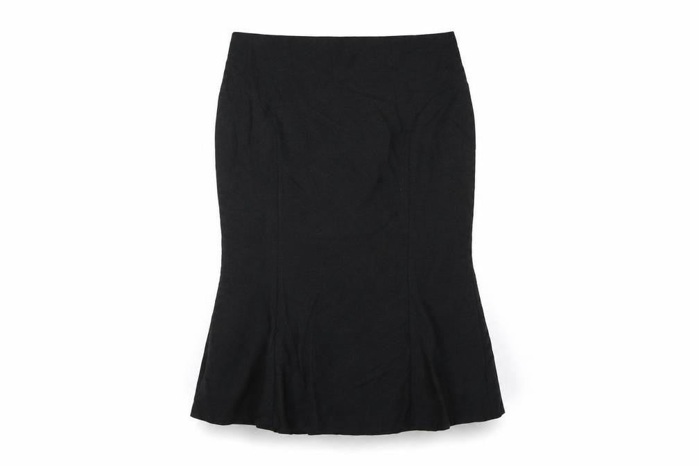 Precis Petite Women Black UK 16 Knee Length Trumpet Workwear Skirt