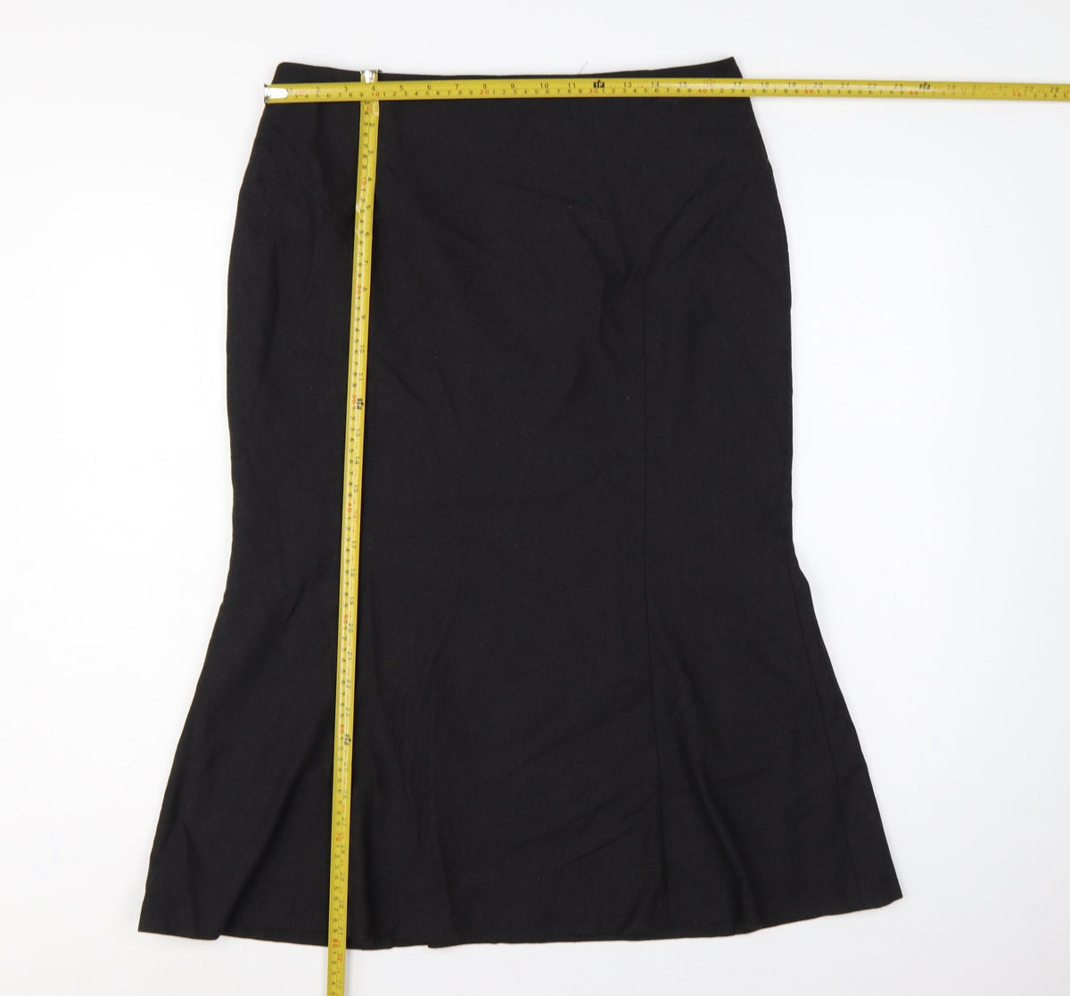 Precis Petite Women Black UK 16 Knee Length Trumpet Workwear Skirt