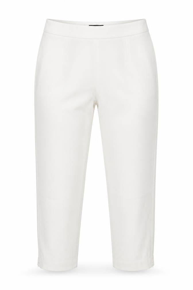 Marks & Spencer Women Ivory Size 18 Long Tailored Straight Leg Dress Trousers