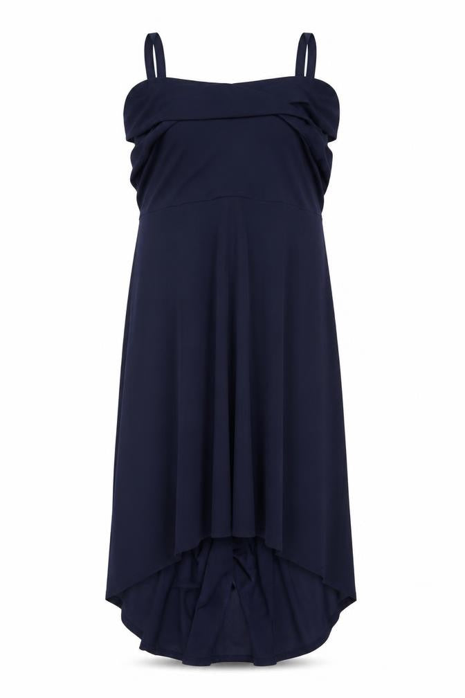Yours London Women’s Blue UK 28 Plus Size Off Shoulder Maxi Dress
