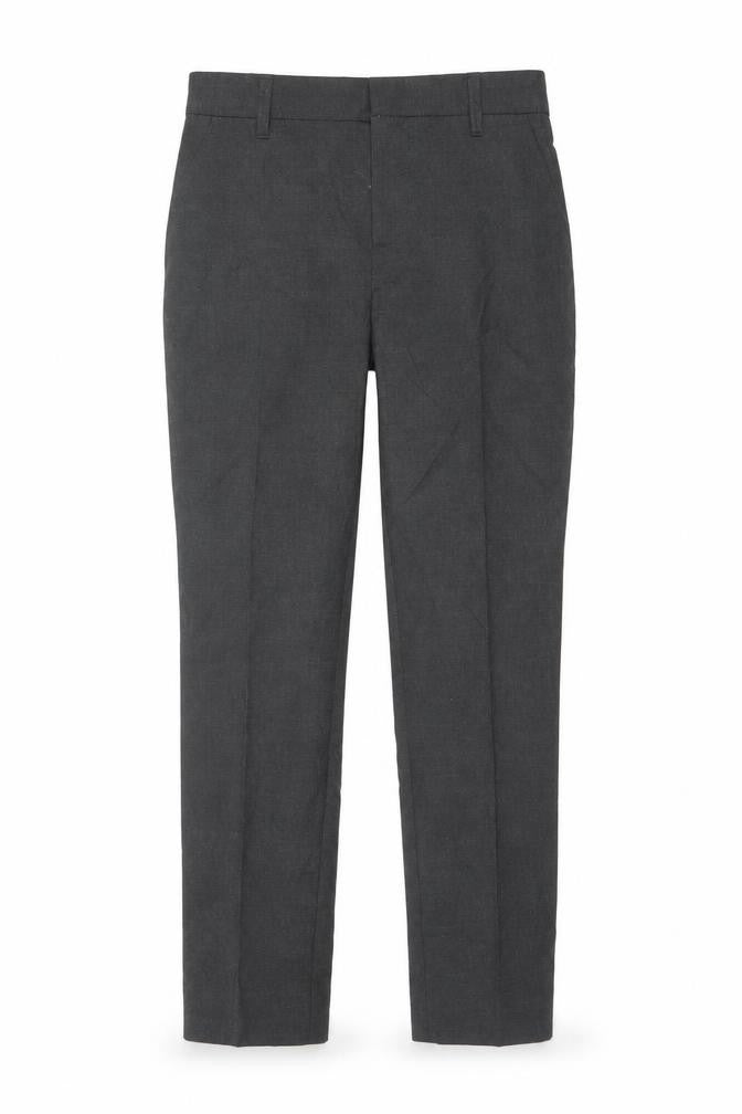 Marks & Spencer Boys Grey 7-8 Years Dress Pants Super Skinny School NWT
