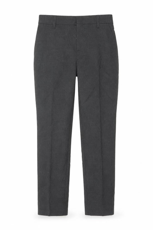 Marks & Spencer Boys Grey 7-8 Years Dress Pants Super Skinny School NWT