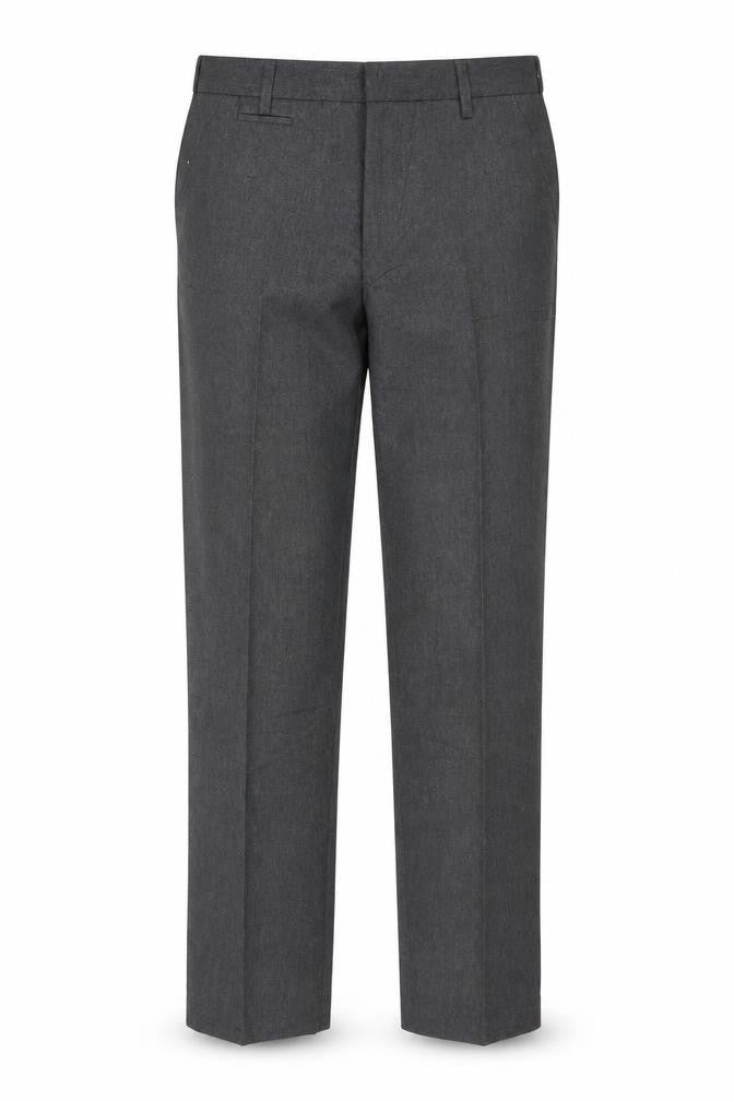 Marks & Spencer Boys Grey 12-13 Years Slim Dress Pants School