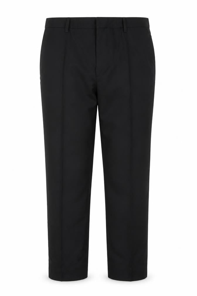 Marks & Spencer Boys Black 17-18 Years Slim Fit School Dress Trousers NWT
