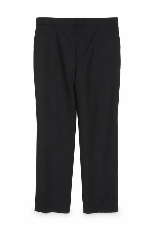 Marks & Spencer Boys Black 18+ Slim Leg School Trousers NWT