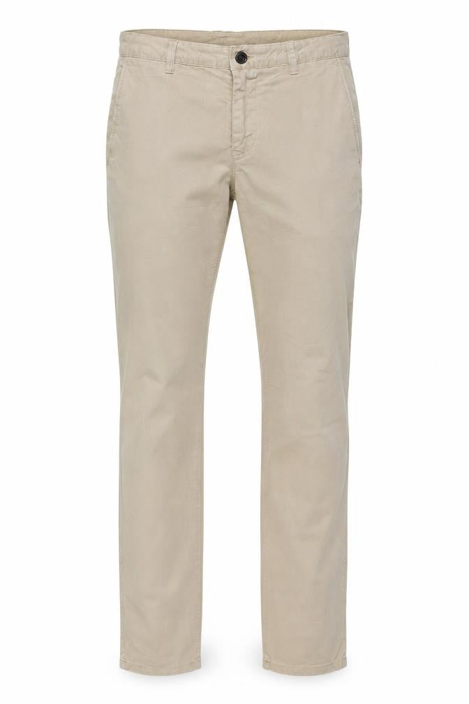 Zara Men Beige Slim Tapered Chino Trousers Size M W31