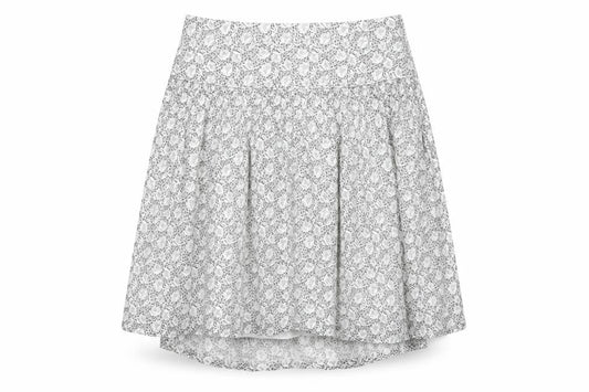 Gap Women’s White Floral A-Line Short Skirt UK 6 Lined