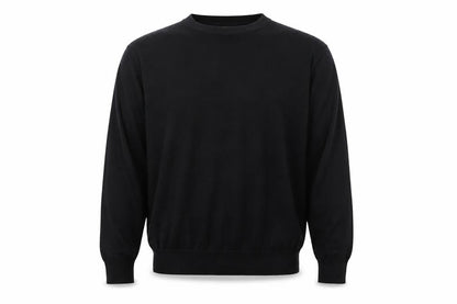Marks & Spencer Men Black XL V-Neck Regular Fit Pullover Jumper