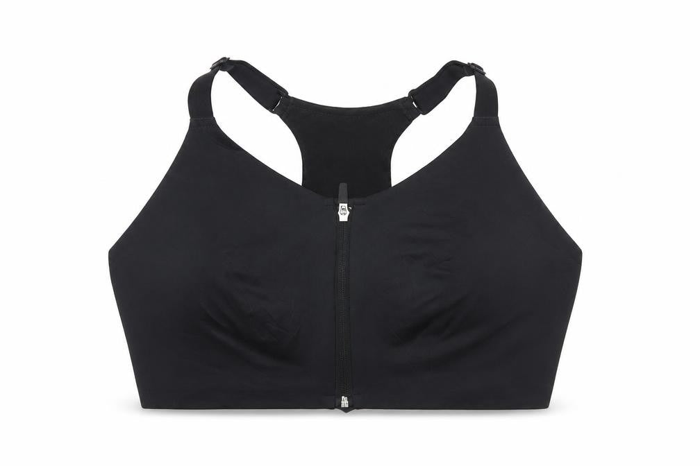 Marks & Spencer Goodmove Women’s Black 42C High Support Zip Front Sports Bra
