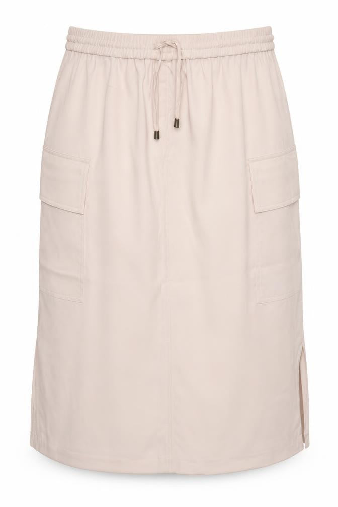 Marks & Spencer Women Pink UK 10 Cargo Midi Skirt Pockets