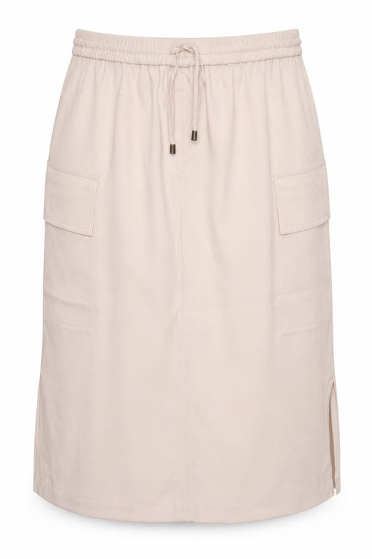 Marks & Spencer Women Pink UK 10 Cargo Midi Skirt Pockets