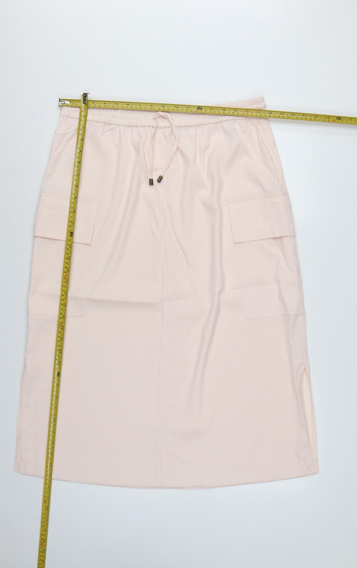 Marks & Spencer Women Pink UK 10 Cargo Midi Skirt Pockets