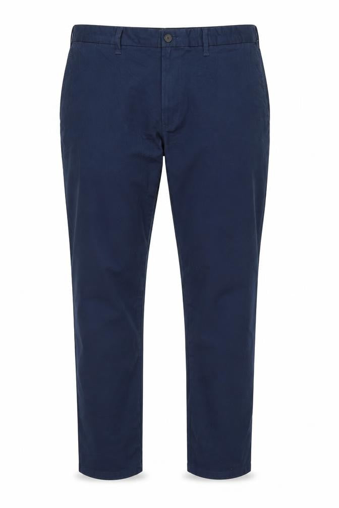 Marks & Spencer Men Blue 44 Chino Trousers 44W 31L Stretch