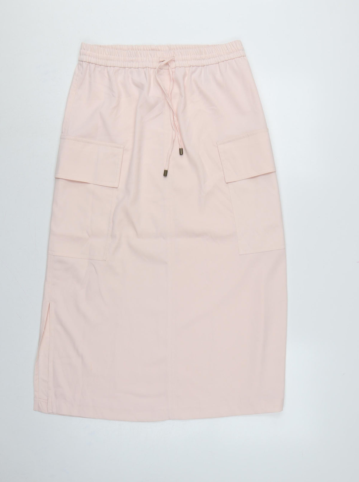 Marks & Spencer Women Pink UK 10 Cargo Long Skirt Pockets