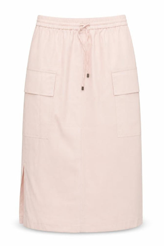 Marks & Spencer Women Pink UK 10 Cargo Long Skirt Pockets